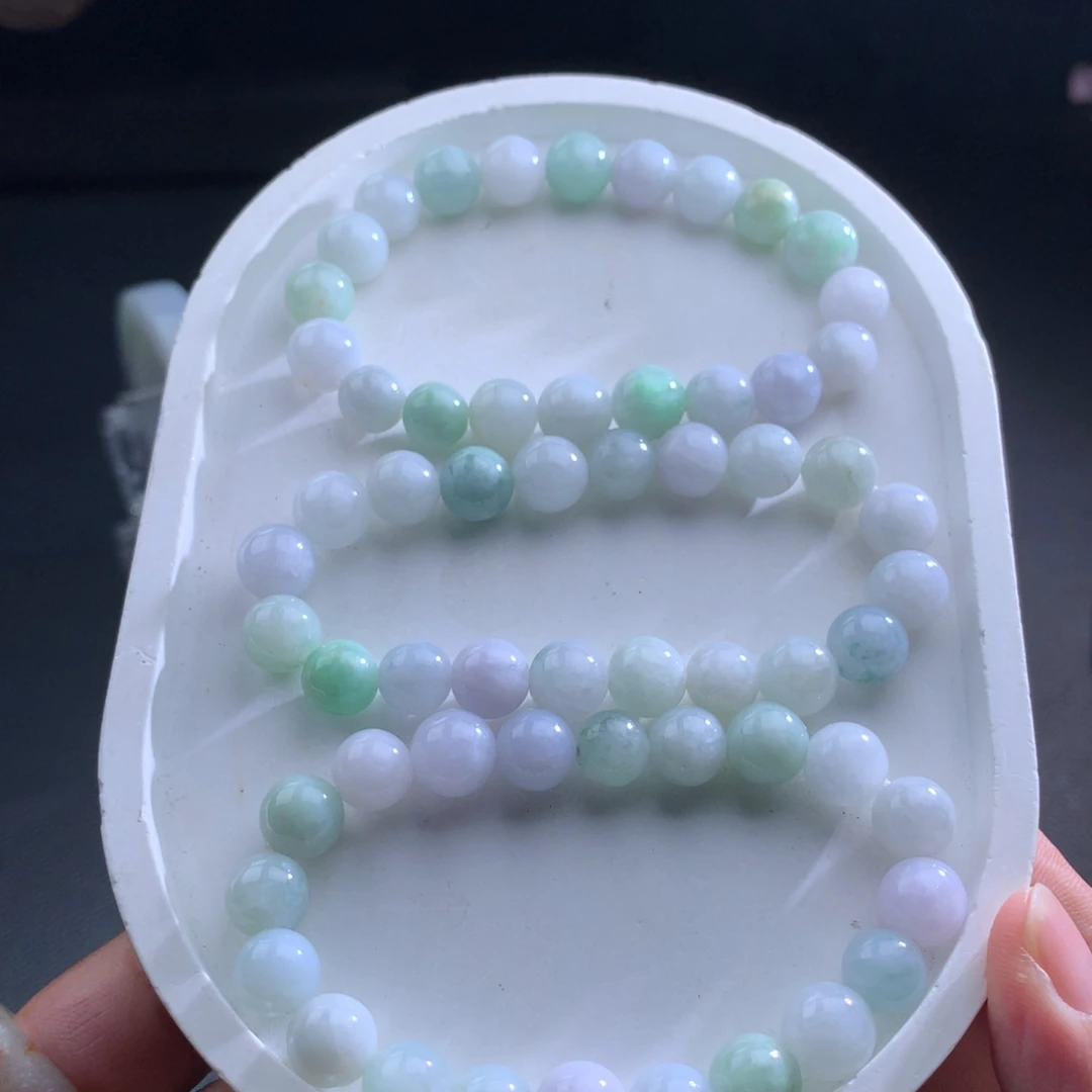 未镶嵌手串翡翠翡翠