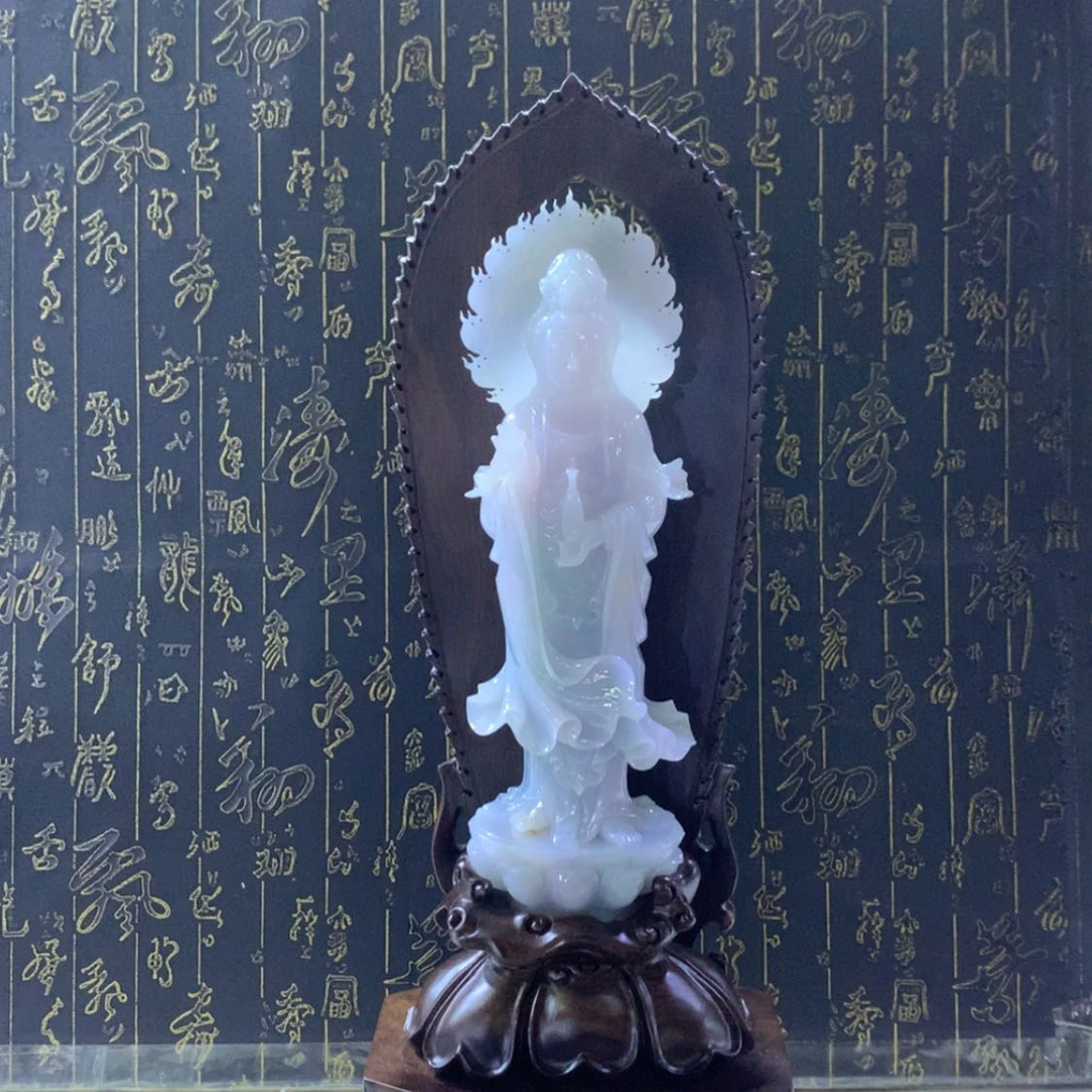 【闪购商品】翡翠摆件未镶嵌三**石