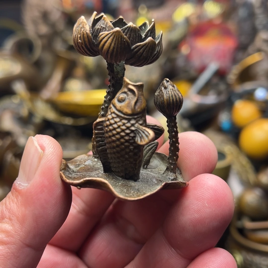 茶壶香炉铜器摆件