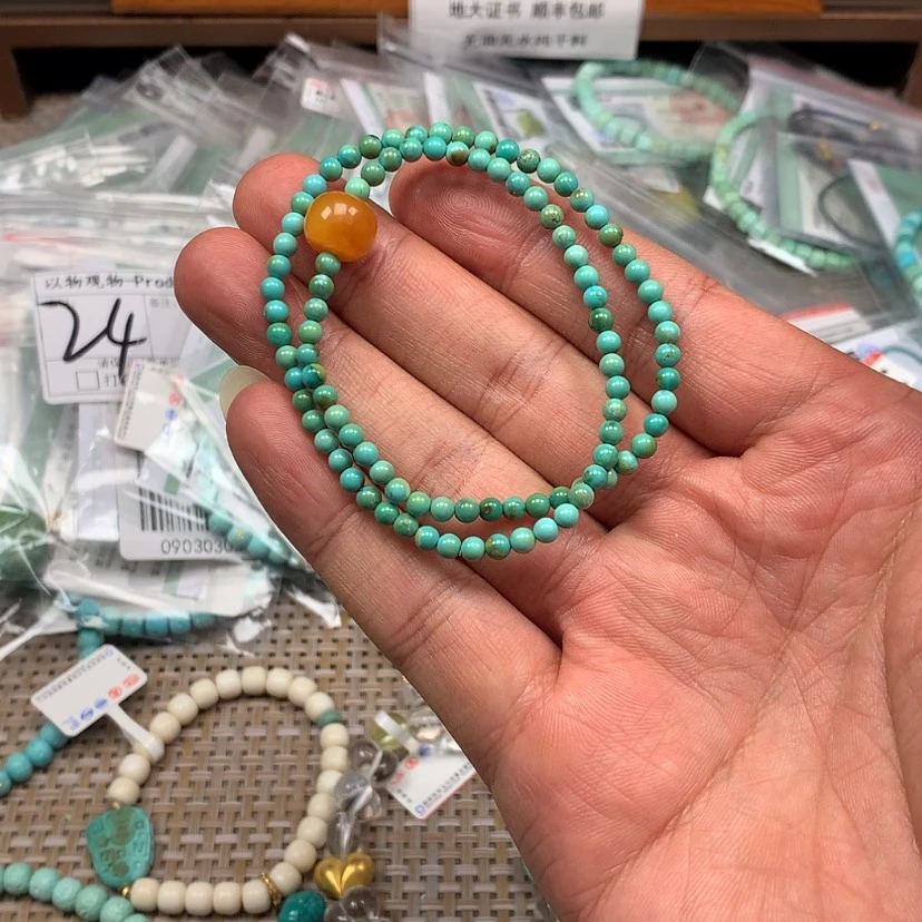 【闪购商品】未镶嵌绿松石颈饰5
