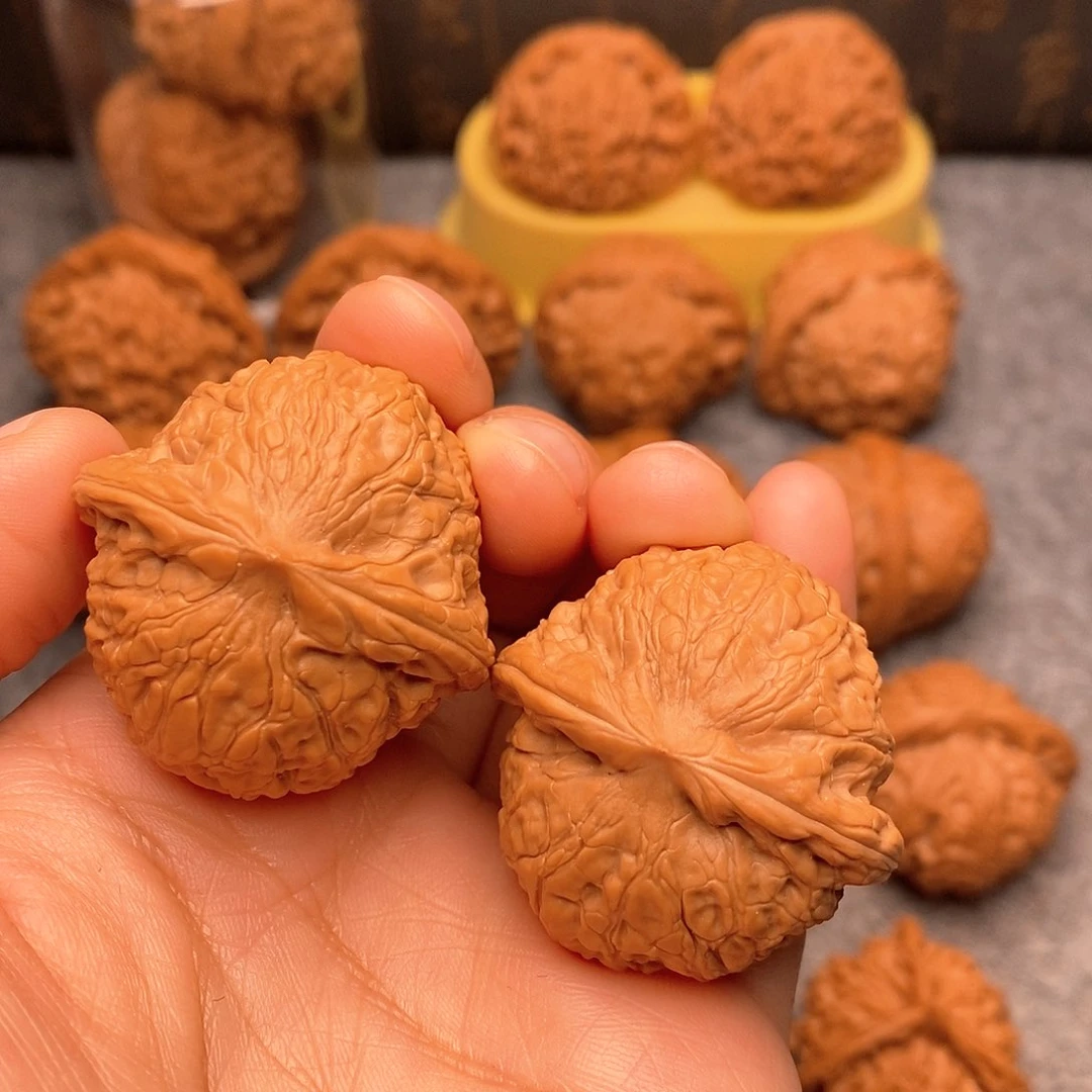 文玩核桃把件乾隆磨36.8全品
