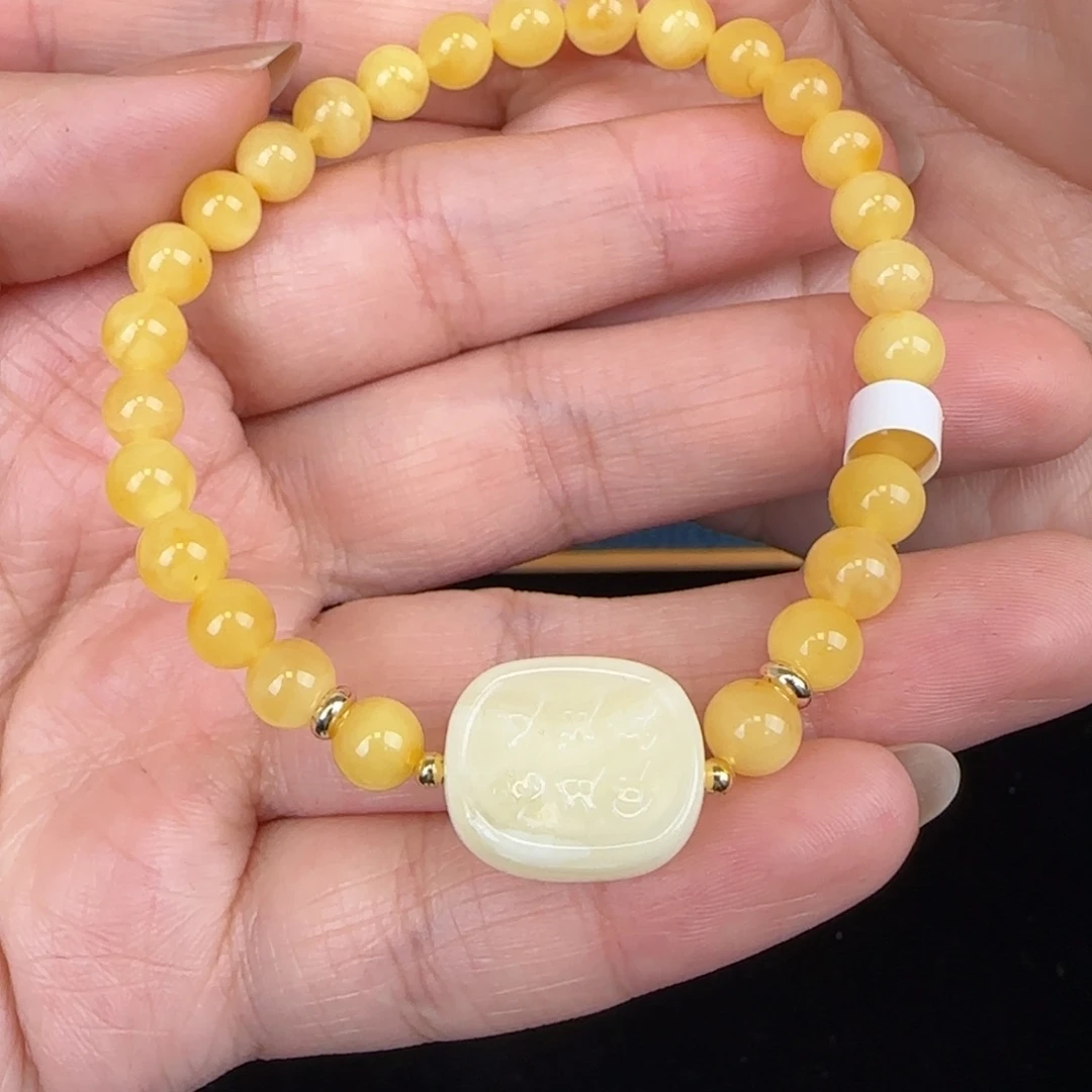 琥珀手串未镶嵌2111111111111