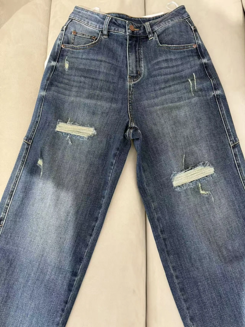 新款时尚百搭牛仔裤 YT7968