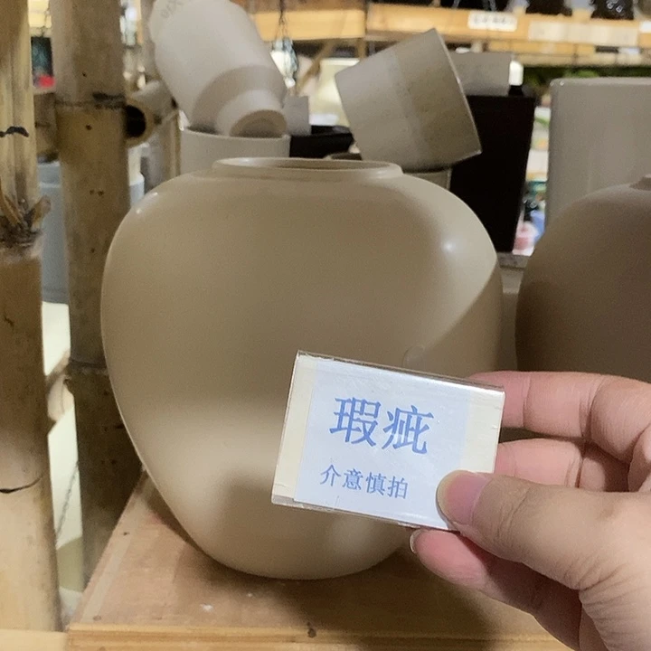 紫砂花盆水培瑕疵盆无孔