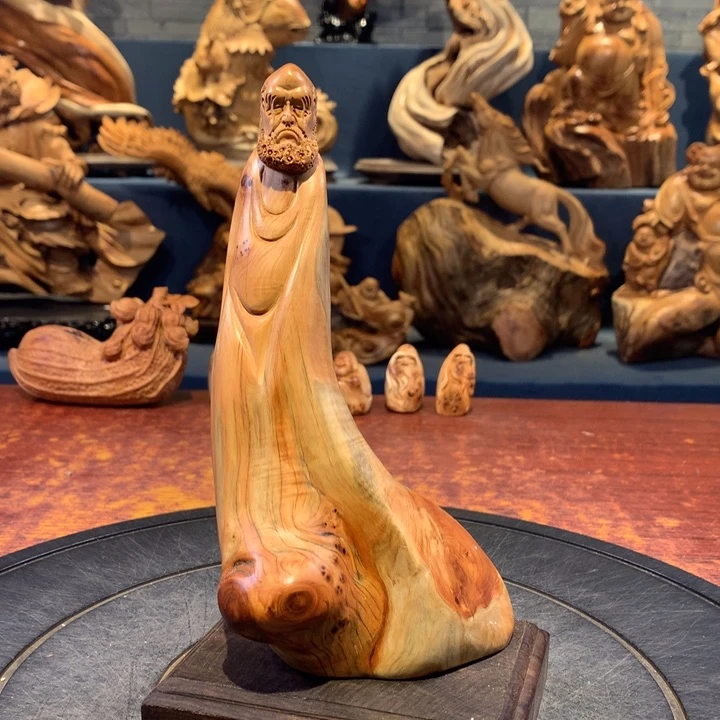 柏木（崖柏）根雕摆件