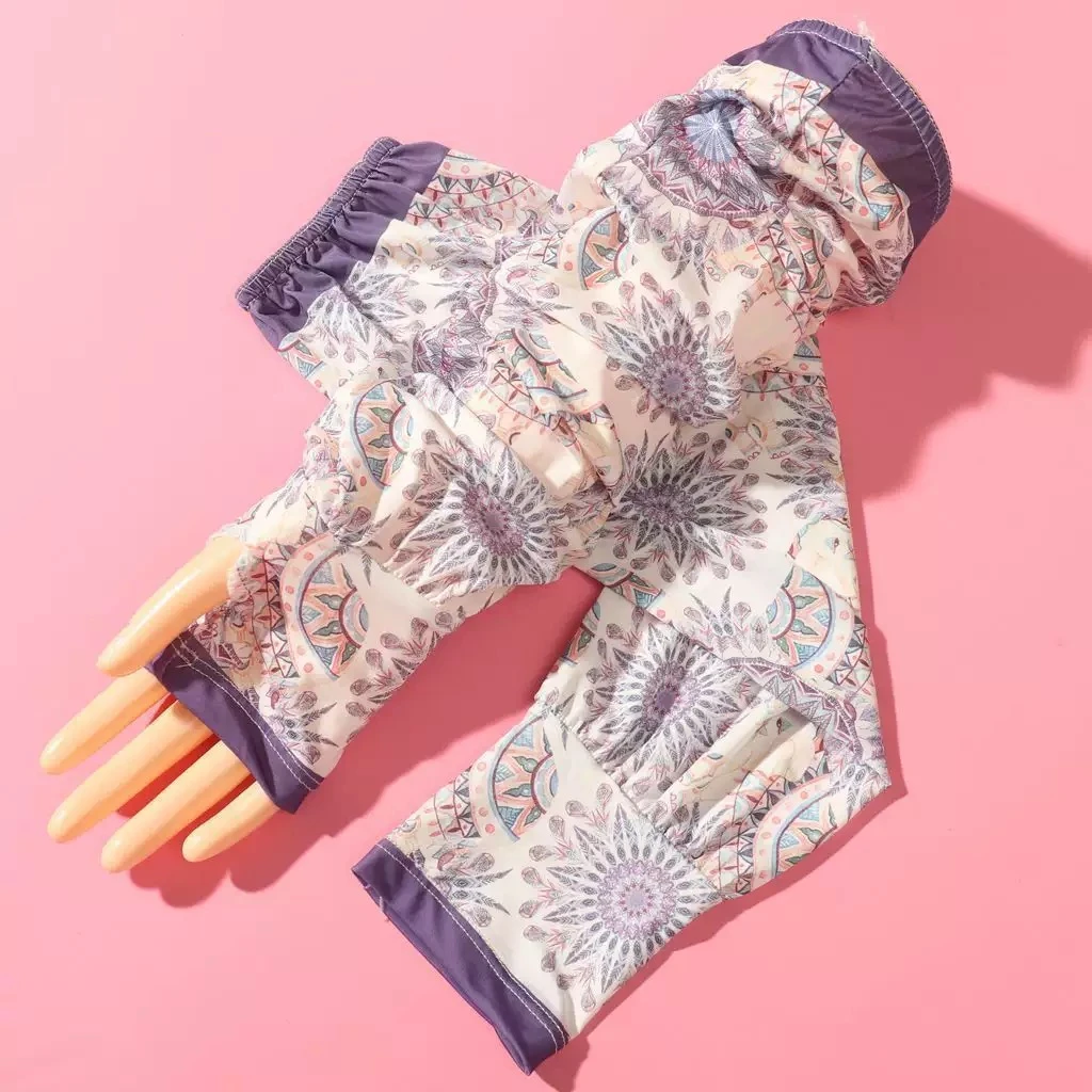 （2条）新款冰袖宽松防晒遮阳冰凉夏天开车骑车户外手臂套护袖