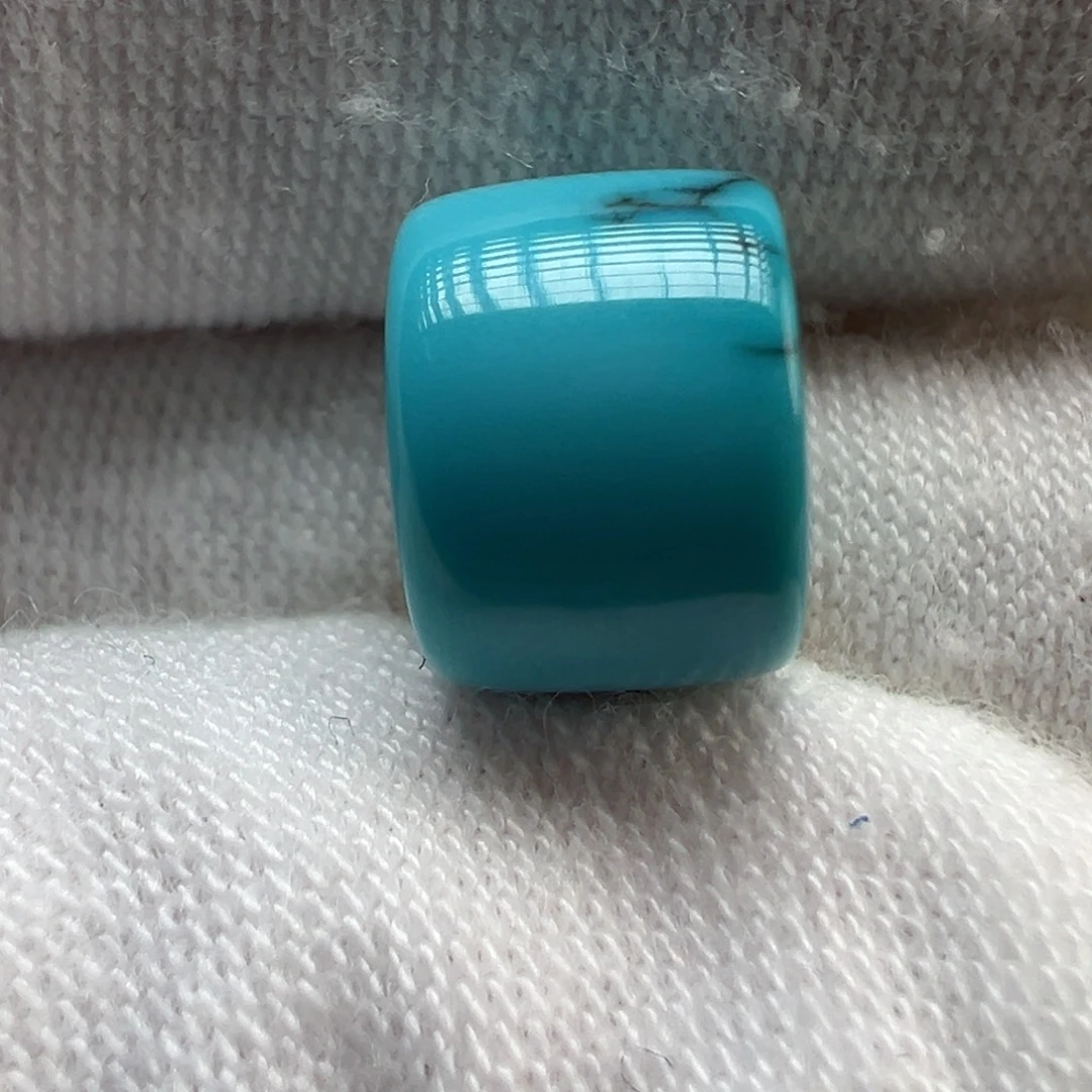 绿松石未镶嵌配饰9.4×6.8