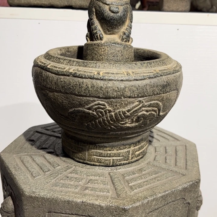 用***7石材石臼青石青石