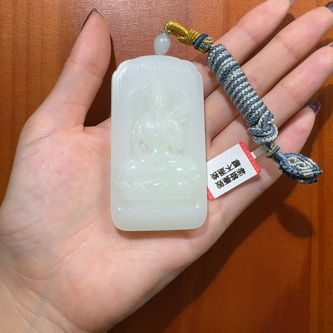 ****长和田玉未镶嵌颈饰0053