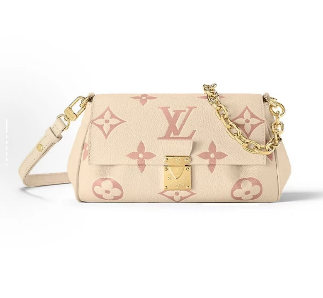 未使用 LouisVuitton/路易威登 云朵包 草莓牛奶 单肩包