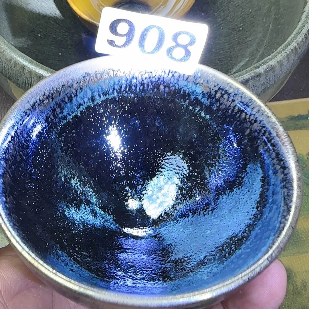 茶盏建盏杯主人杯龙窑柴烧