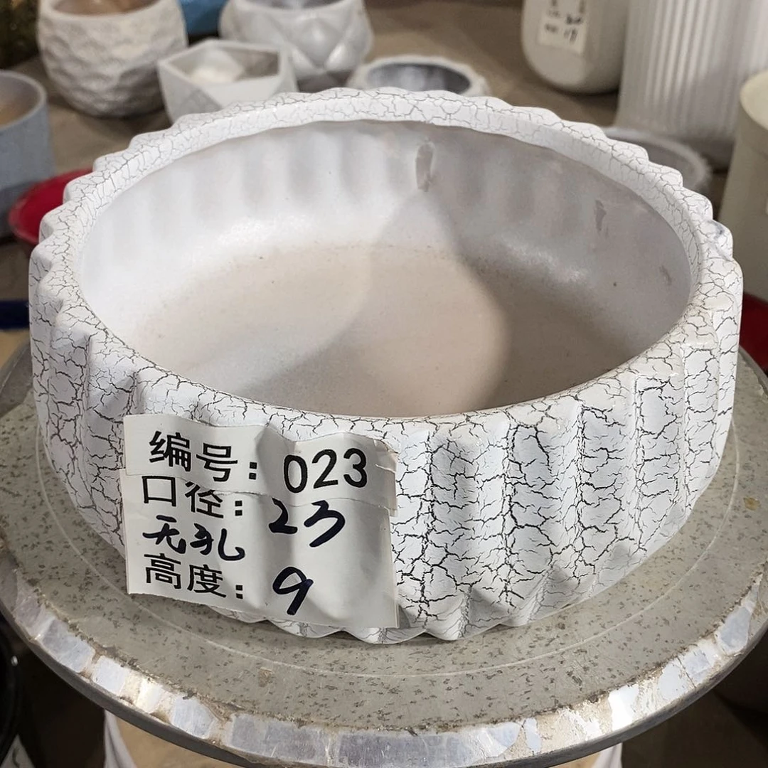 【闪购商品】陶瓷微瑕花盆-023-1个