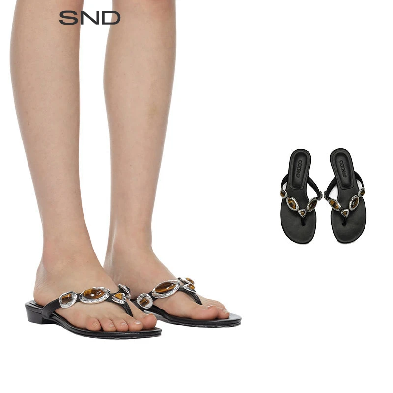 【SNDCOTEMP 设计师品牌】SND SS25 EunoiaAgate极简人字拖