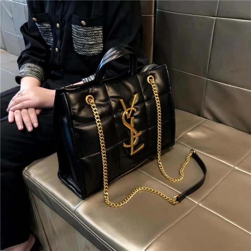 香港精选轻奢2025冬新款大容量通勤托特包包时尚高级感单肩腋下包