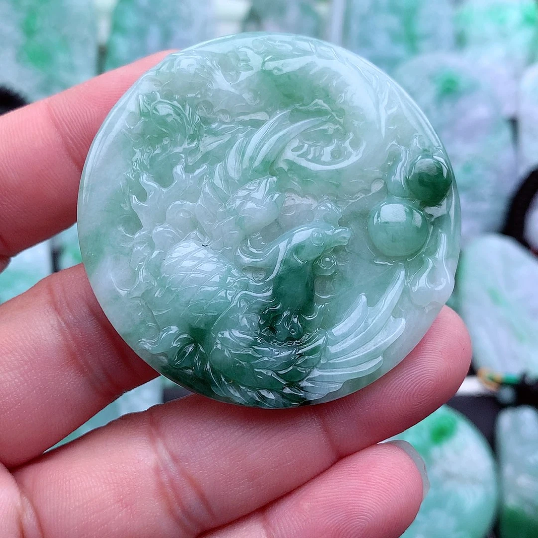 翡翠吊坠(不含链)未镶嵌