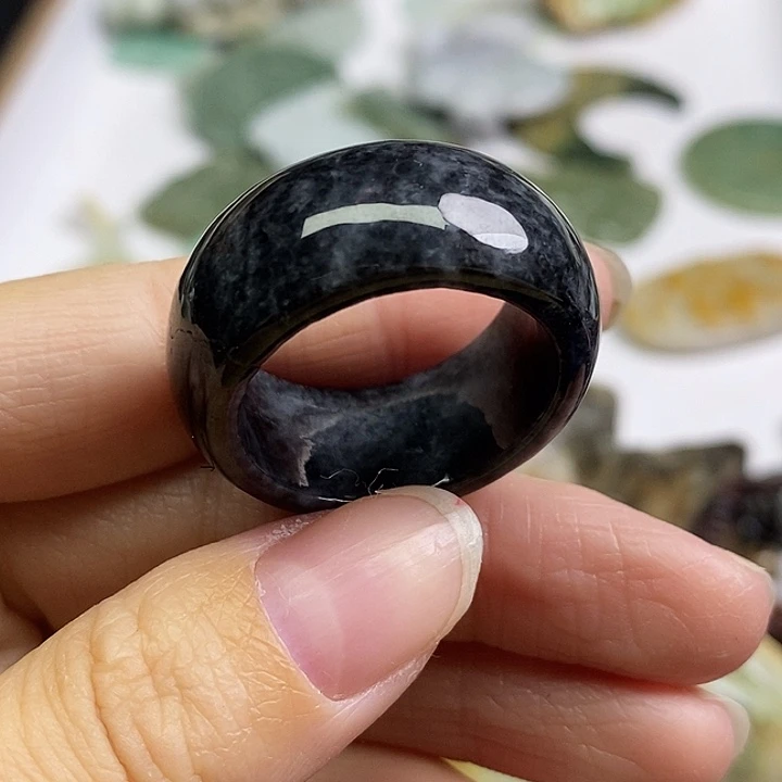 翡翠未镶嵌颈饰天然翡翠22圈口42