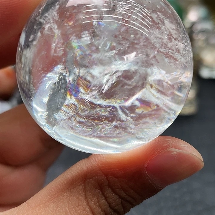 水晶天然水晶未镶嵌金***虎