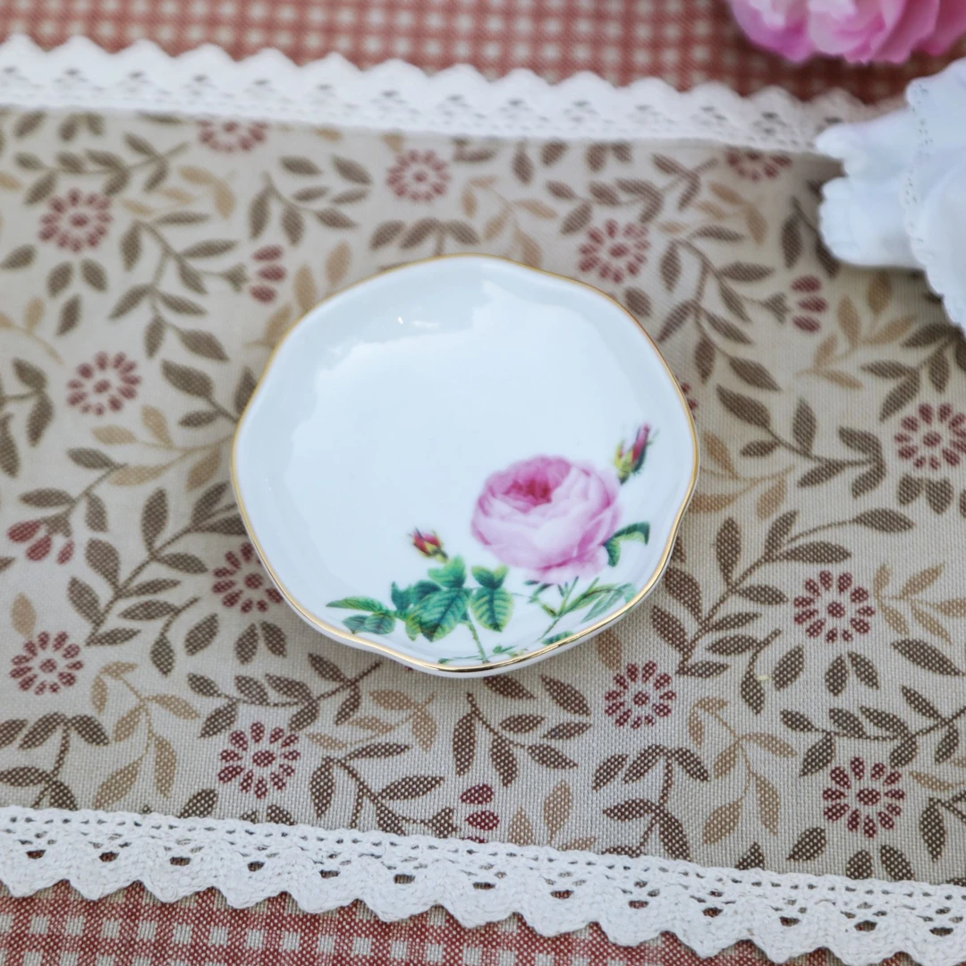 遇见查里   圣心玫瑰酱料碟