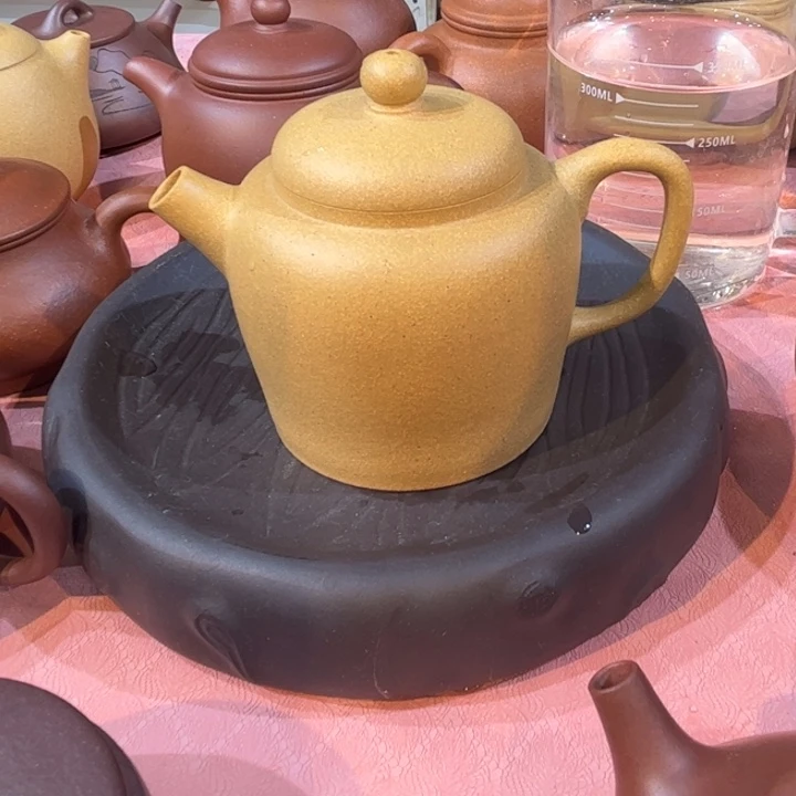 紫砂茶壶黄金段宫灯200cc