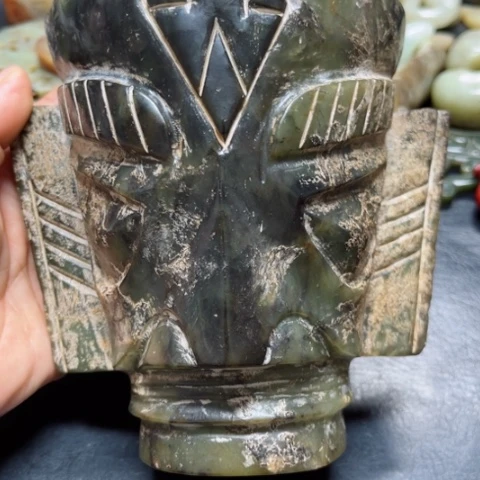 吊坠白玉菩提把件