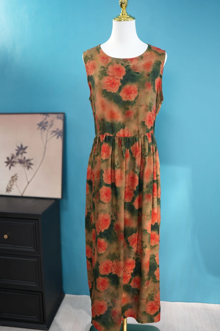 W56.女士乌玛风裙