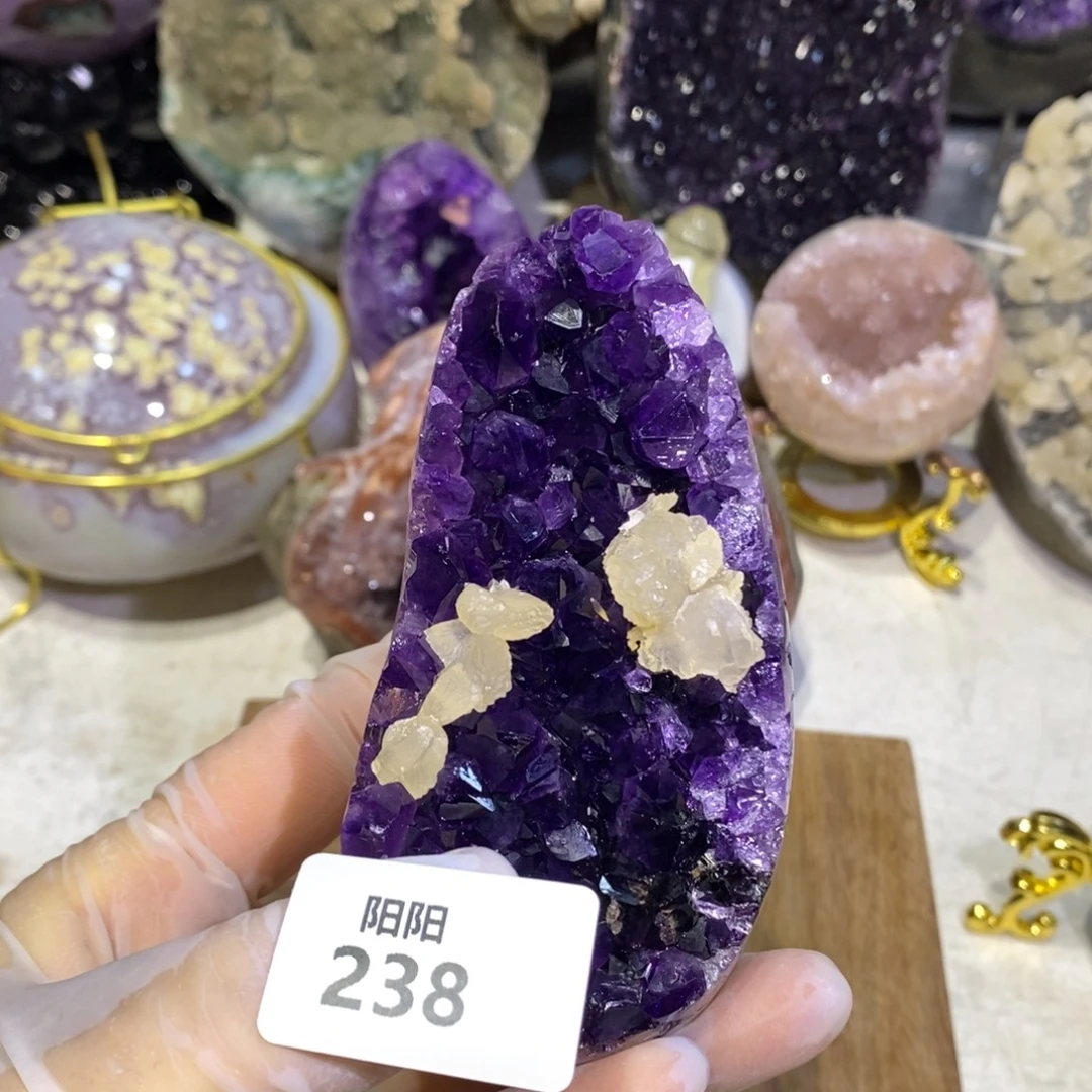 大型摆件（非配饰）水晶未镶嵌方解石