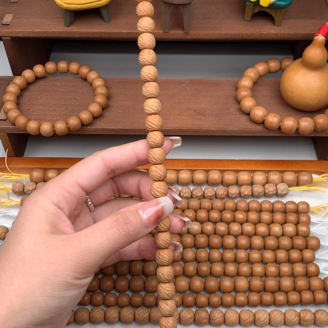 猴头核桃手串雾*.微瑕云锦