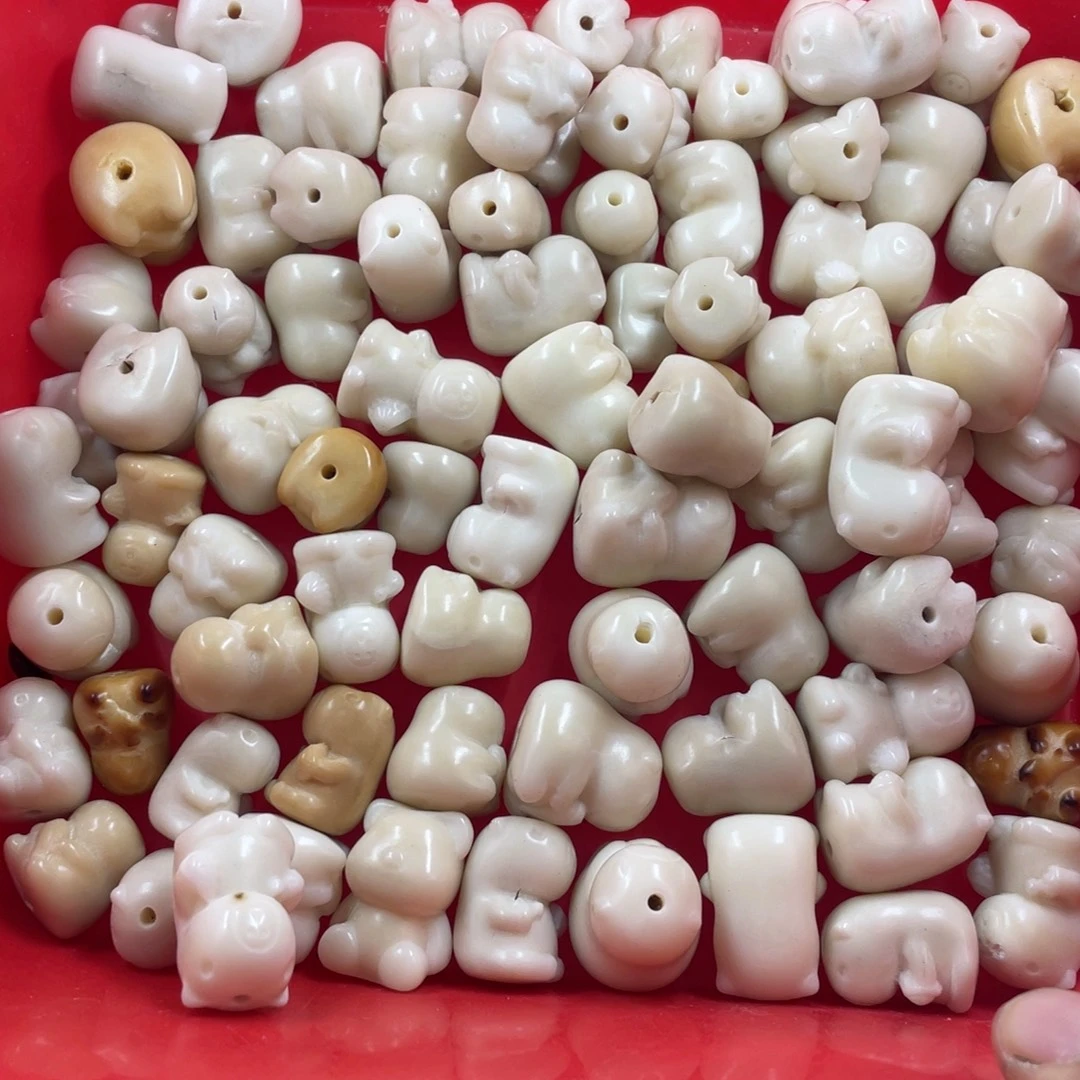 菩提根/象牙果吊坠微瑕卡皮十颗