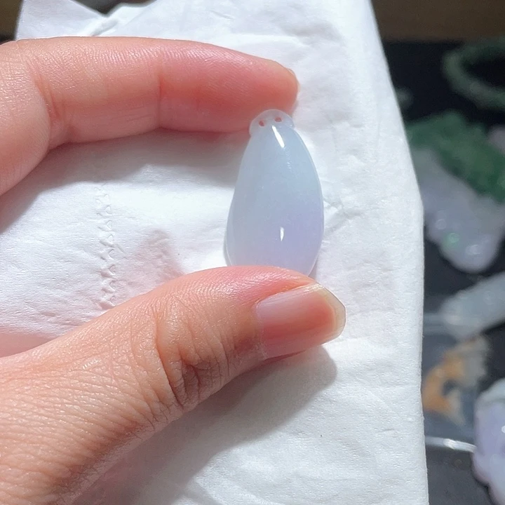 颈饰未镶嵌翡翠天