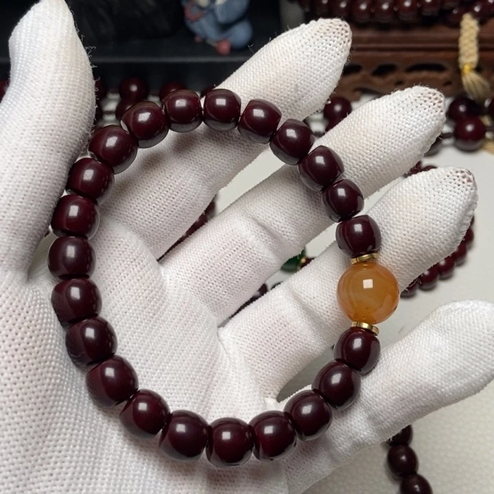 核桃手串/手链吴***猴头玉华串