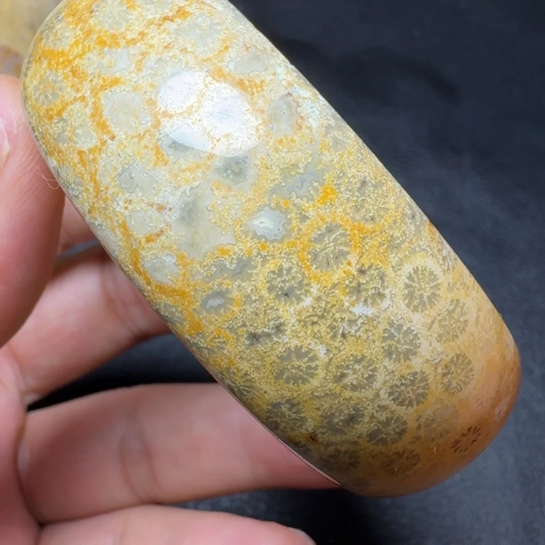 硅化玉55圈口未镶嵌
