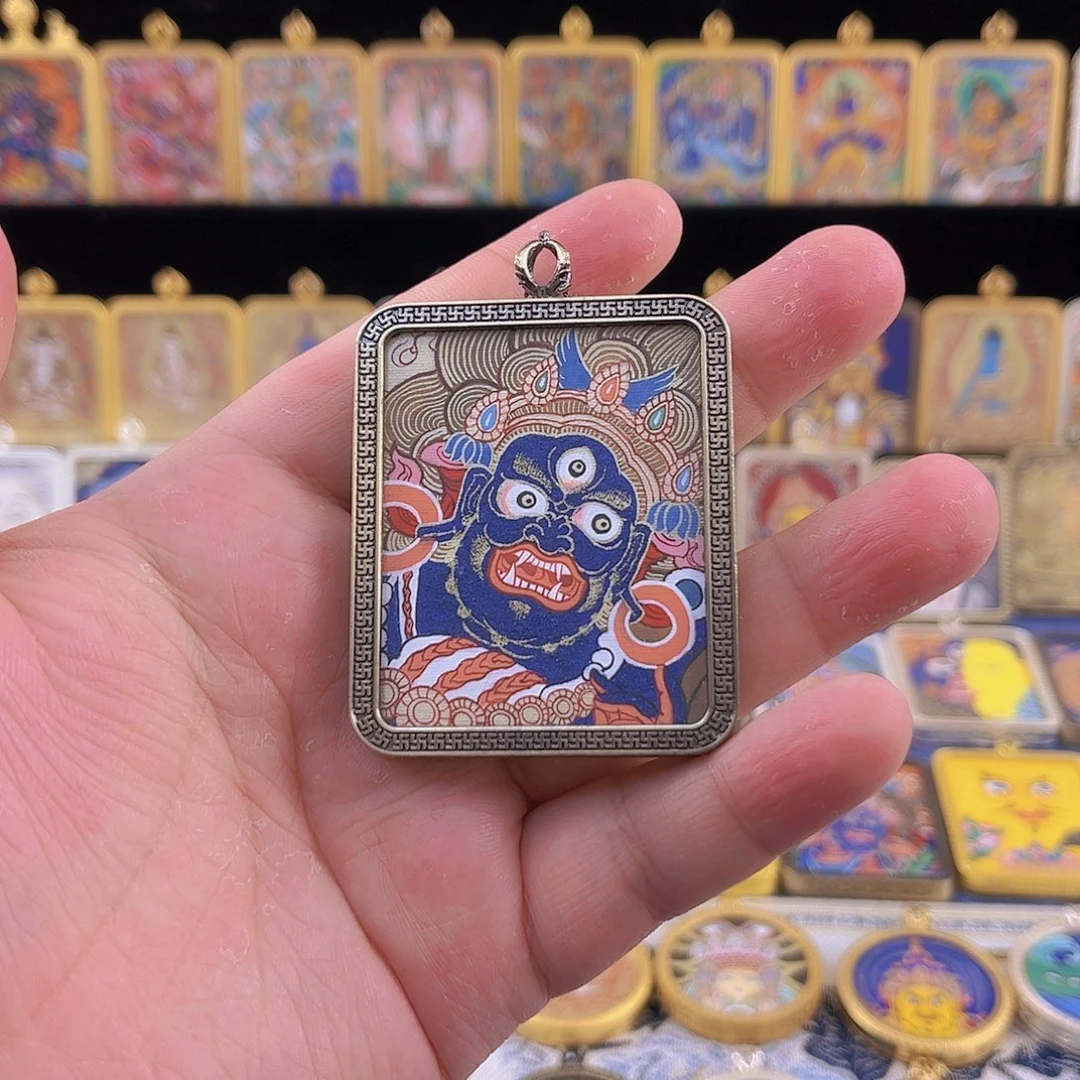 青海热贡纯手绘唐卡