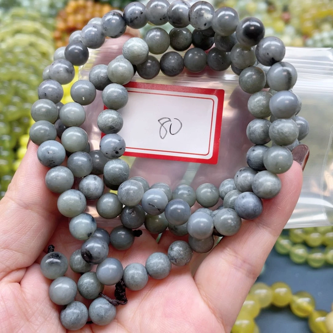 未镶嵌蛇纹石玉手串