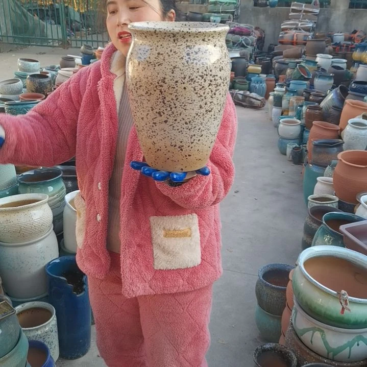 红陶口20高29瑕疵