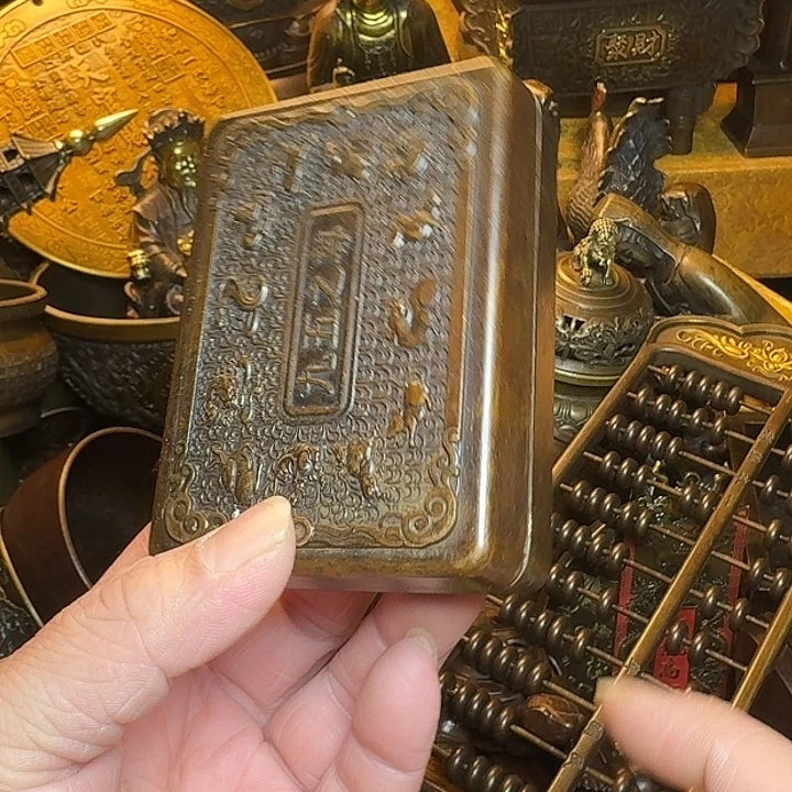 铜器摆件收收藏藏