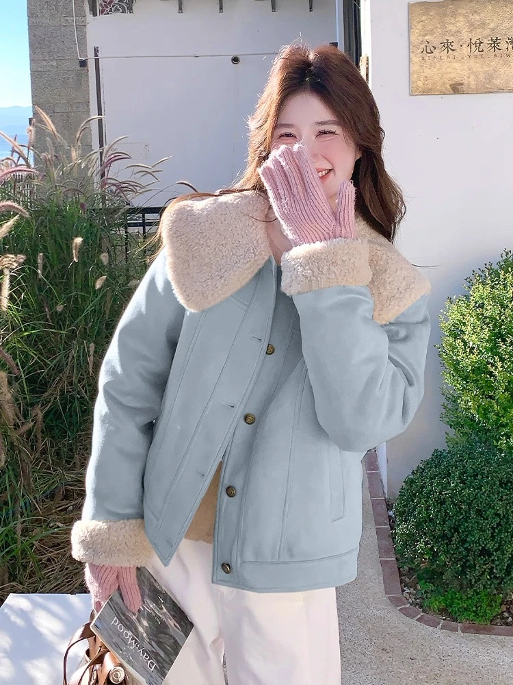 0058 外套女秋冬加厚羽绒服夹克J4