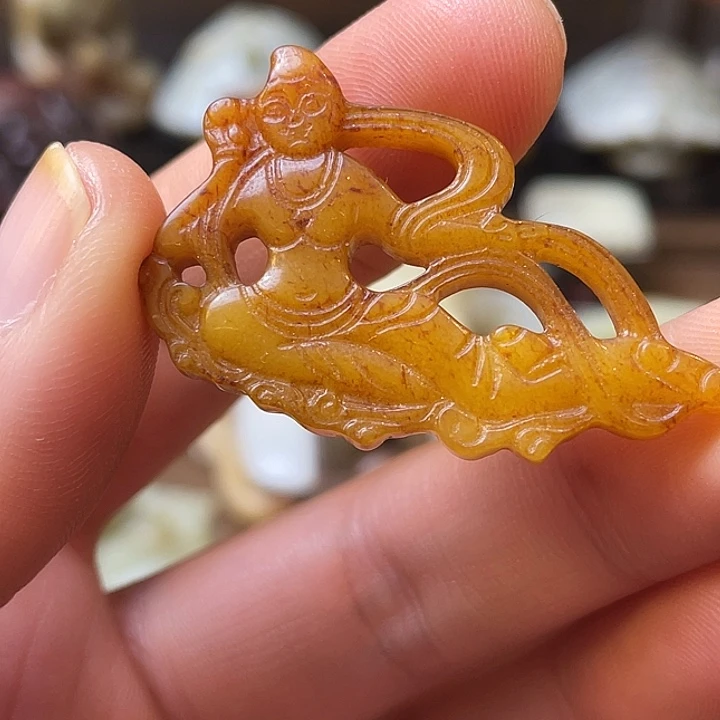 和田玉（糖玉）未镶嵌颈饰