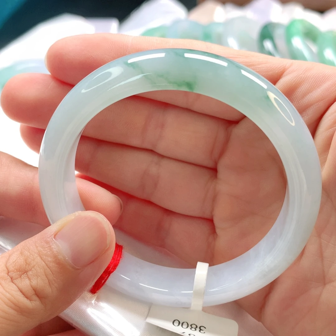 翡翠手镯未镶嵌57正