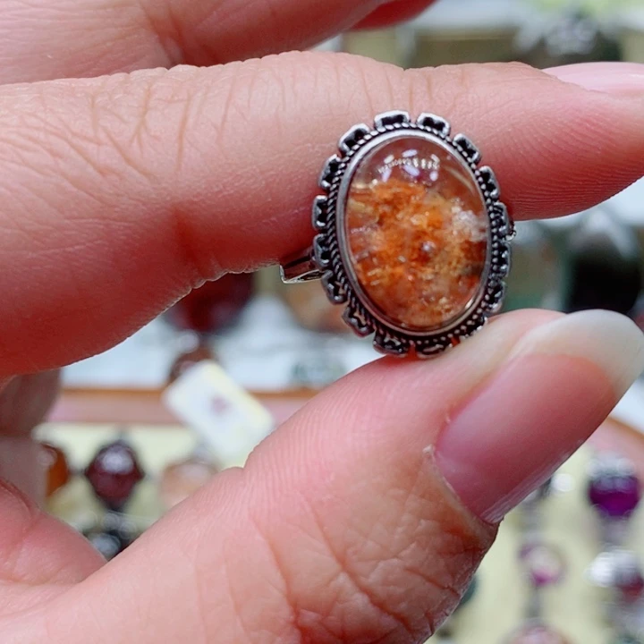 水晶戒指未镶嵌水晶