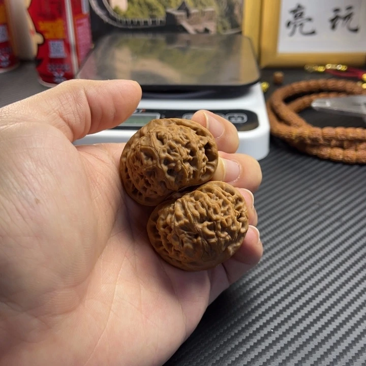 文玩核桃把件41宫灯