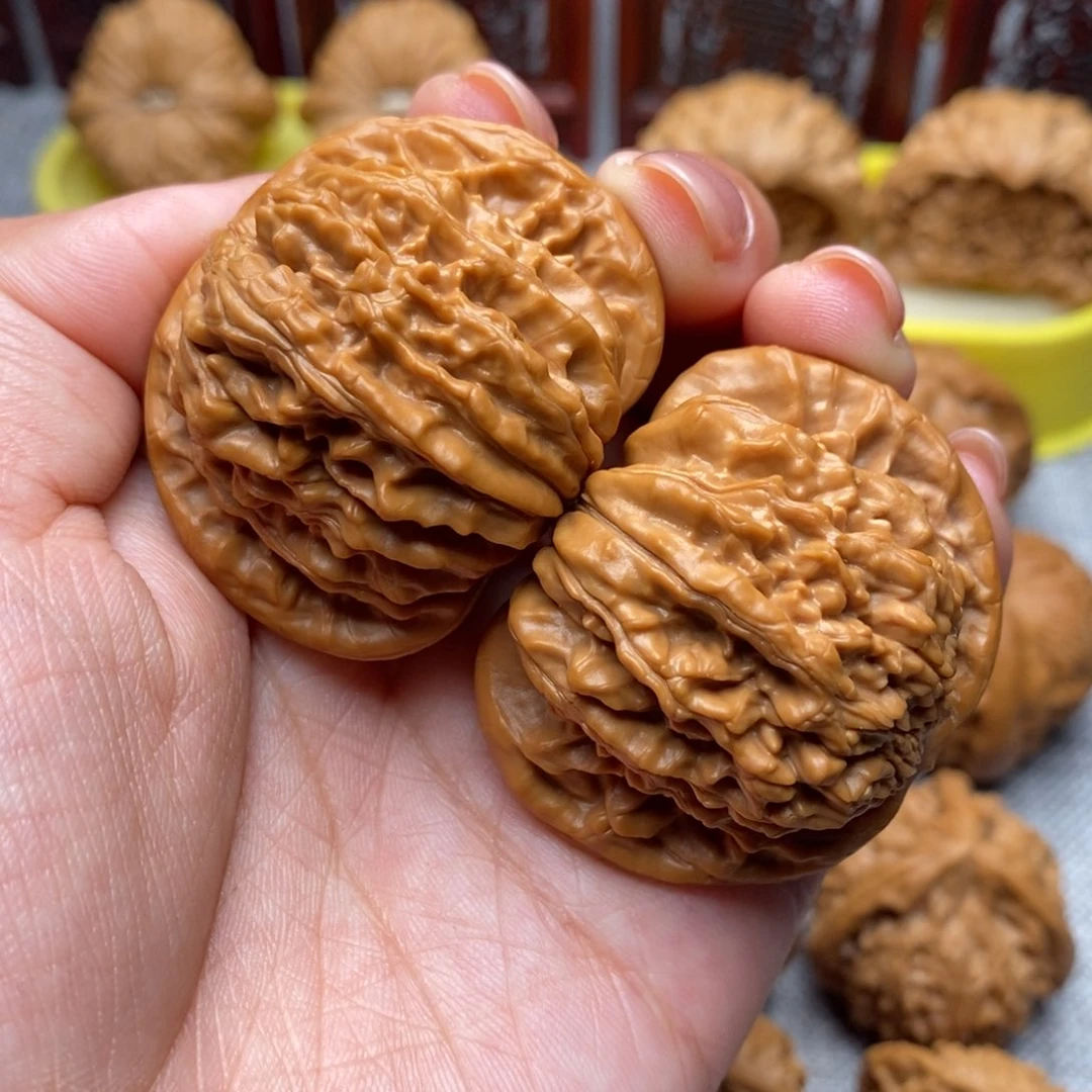 文玩核桃把件西*?南瓜楼45