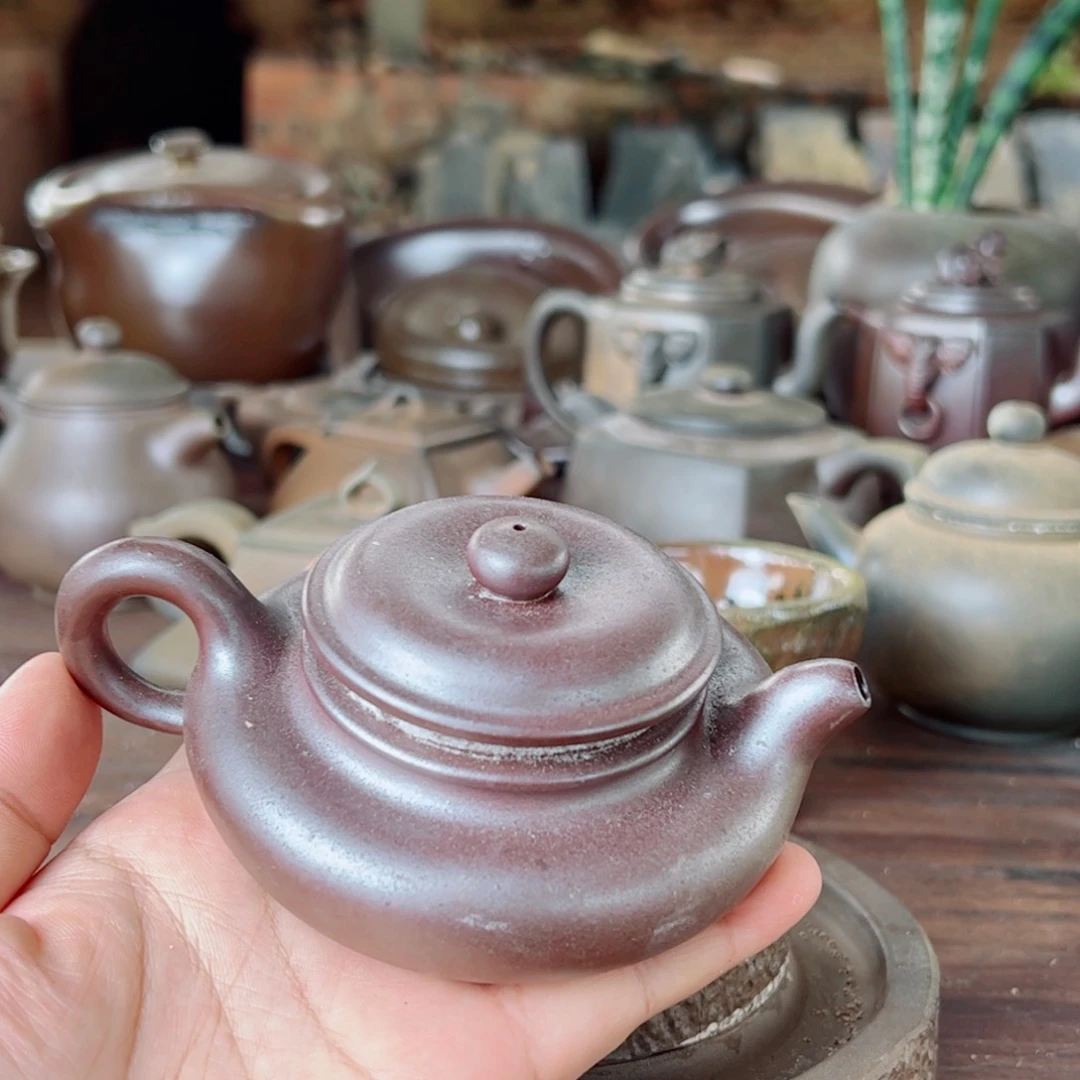 坭兴陶贵台龙窑柴烧茶器A235