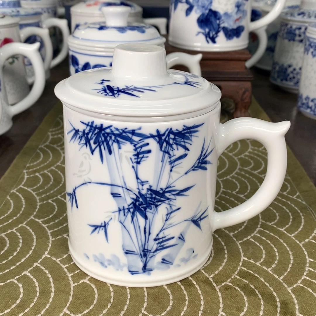 景德镇陶瓷高温办公杯