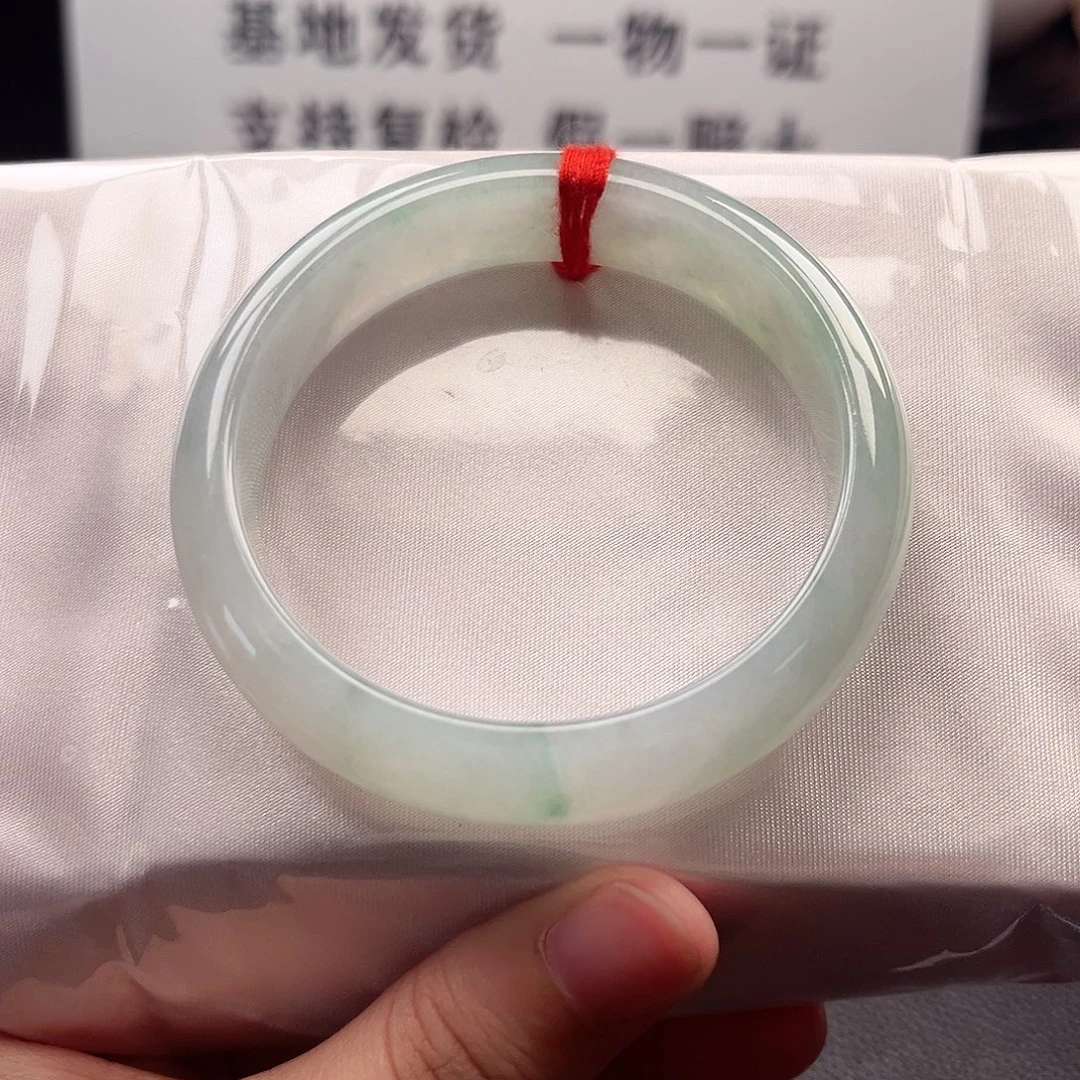 翡翠未镶嵌手镯25号链接