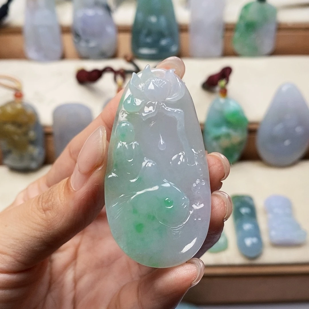 颈饰未镶嵌翡翠翡翠