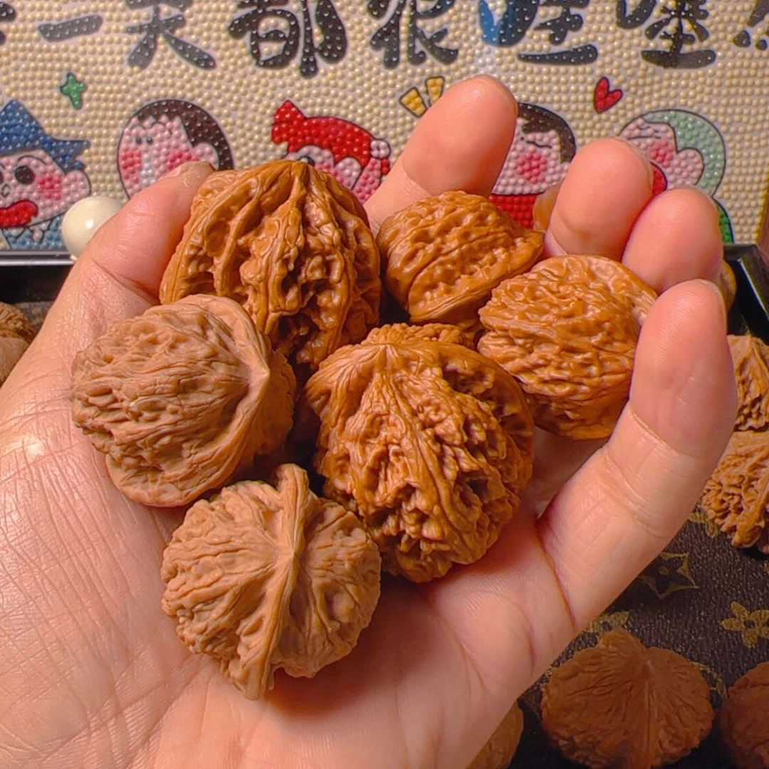 吊坠文玩核桃伟*粗筋➕三顺送拉布布