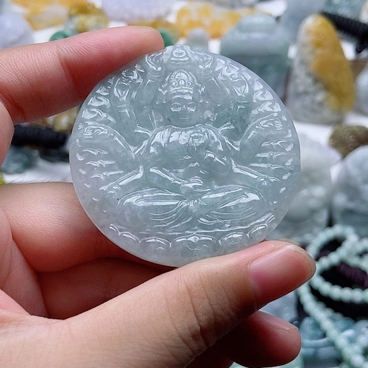 吊坠(不含链)未镶嵌翡翠1