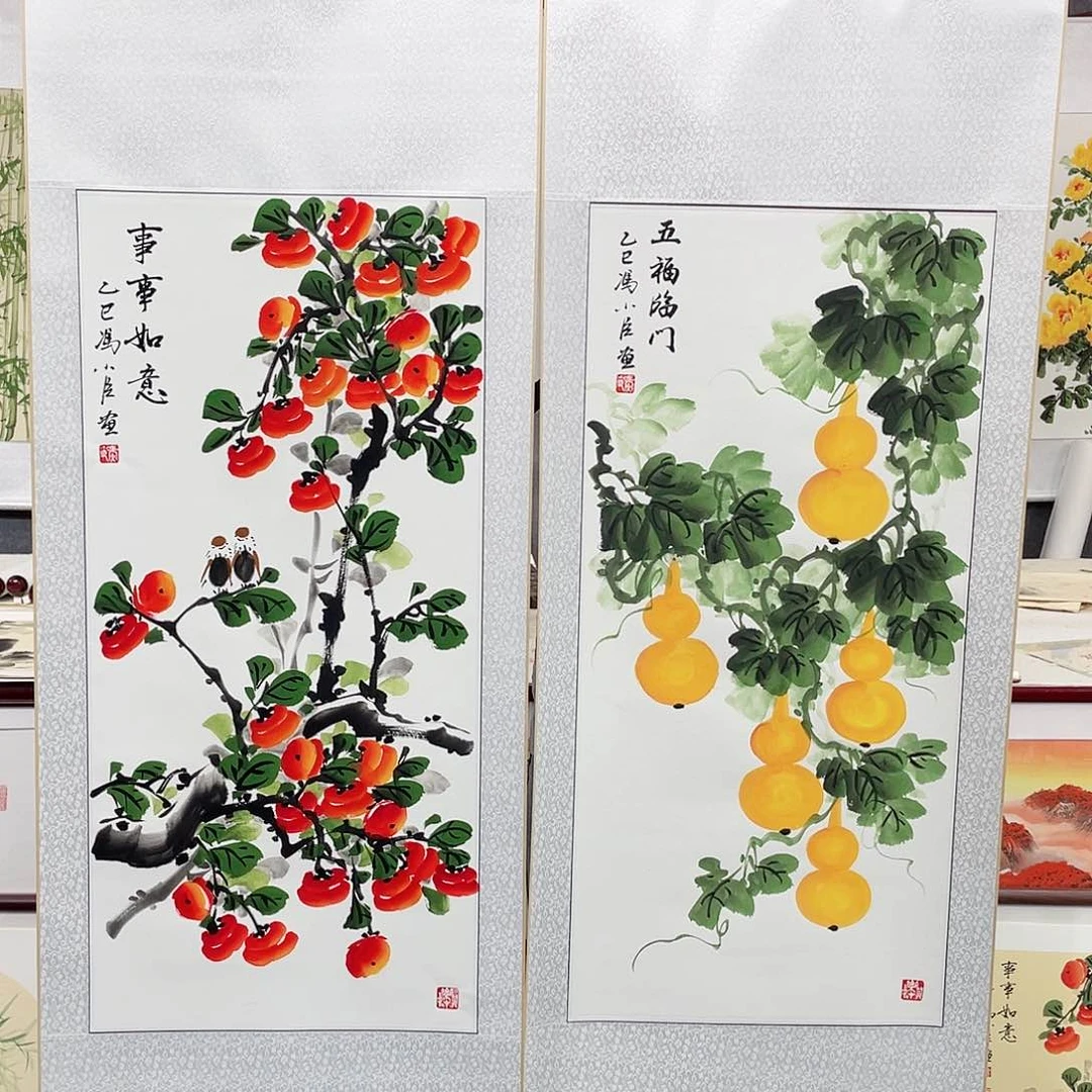 国画手绘作品手绘作品
