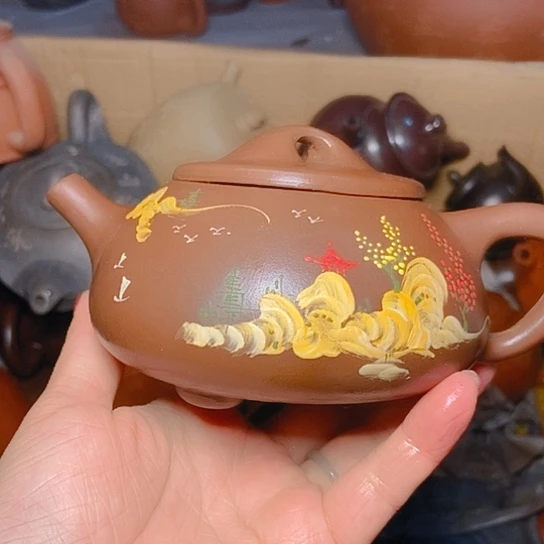 茶壶紫砂全手工制作宜兴紫砂