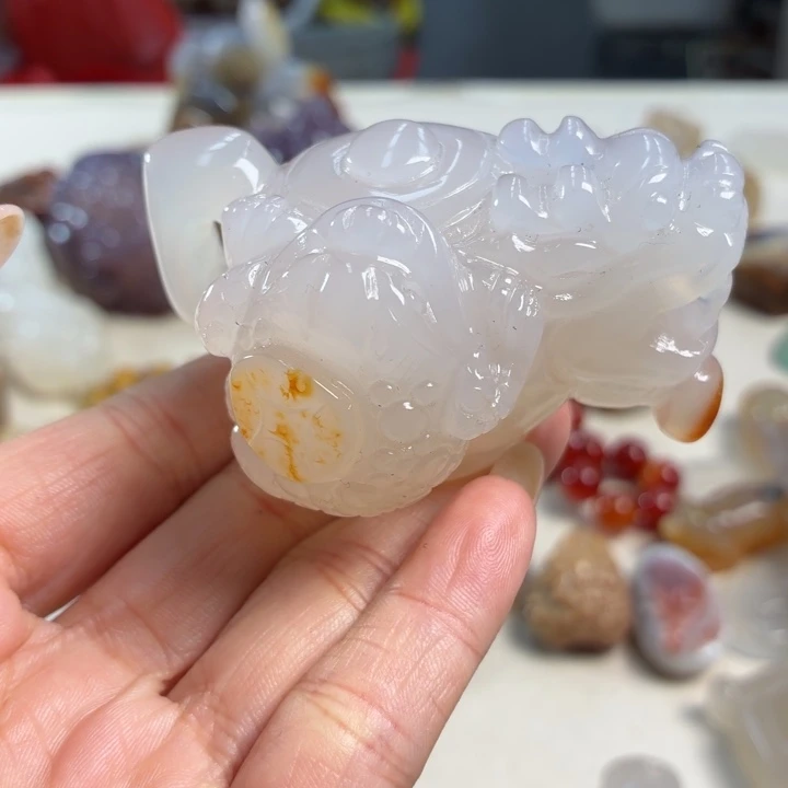 玛瑙/玉髓未镶嵌吊坠(不含链)